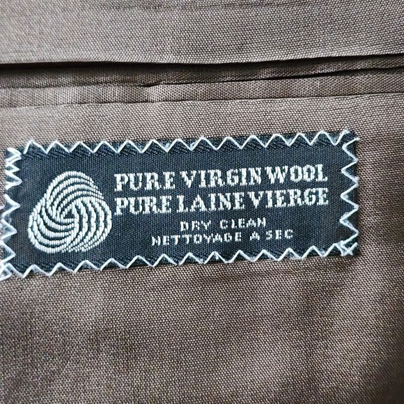 Henley Pure New Wool Tweed Blazer Mens 42‎ Short Hipster Jacket Vintage Wedding - Picture 13 of 16